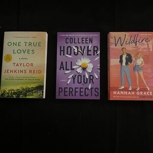 Set of Three Novels by Popular Authors